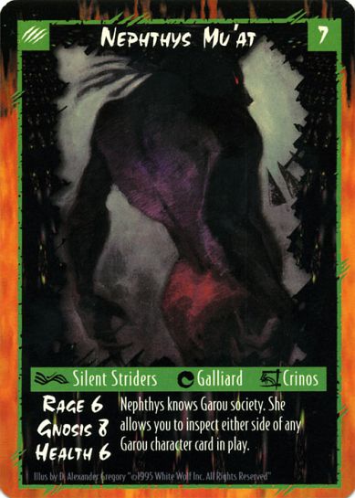 Nephthys Mu'at (Crinos Form)